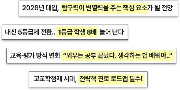 입시 주요 변화